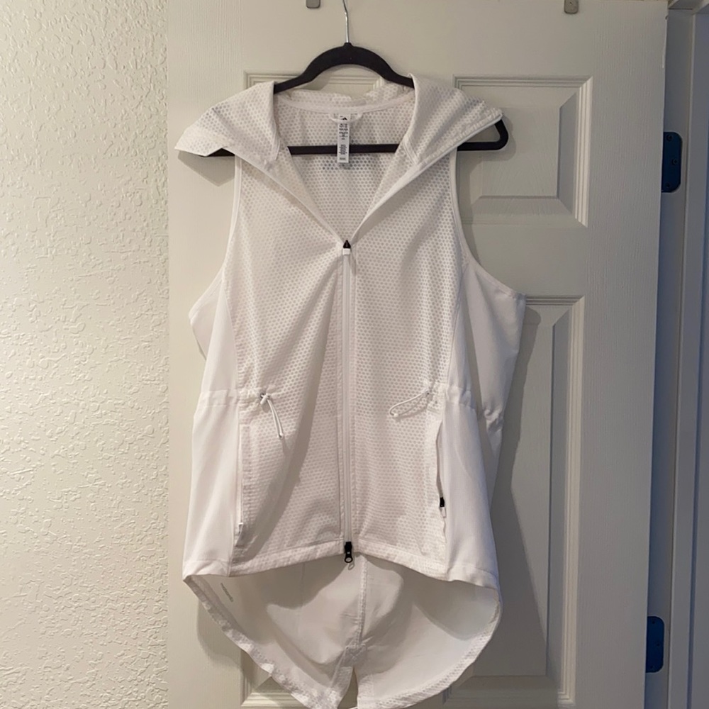 White Adidas Vest